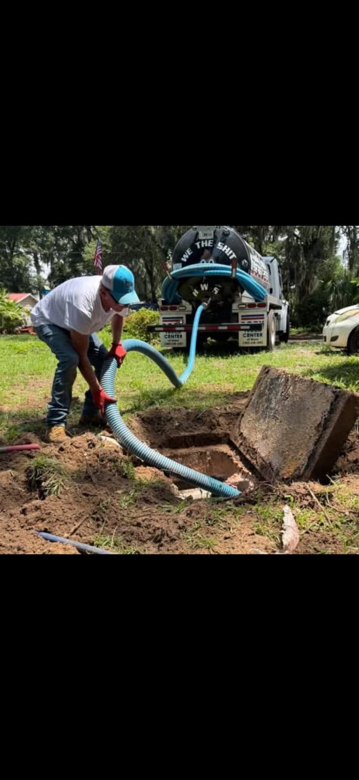 Septic tank pumping